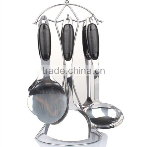 7pcs Stainless steel cookware set,S/S spatula-spoon-scoop set