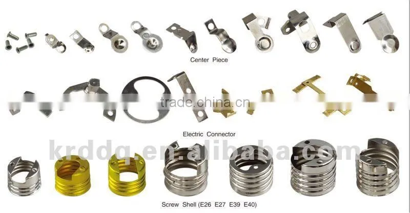 conntactor lamp holder parts electric fittings