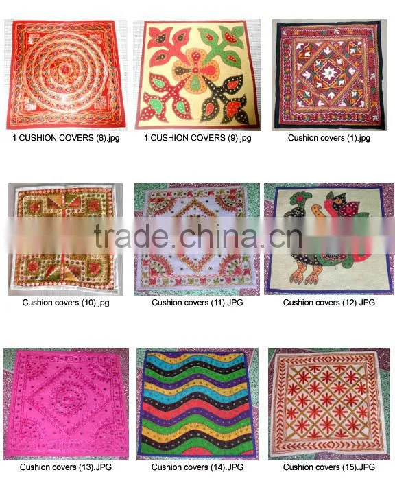 Elephant Embroidered Cushion covers-93