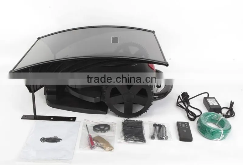 Anti-theft Remote control height adjustable intelligence electric robot lawn mower with Water proof Robot Mower ROMO M3