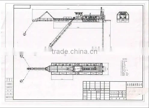 river digging sand dredger