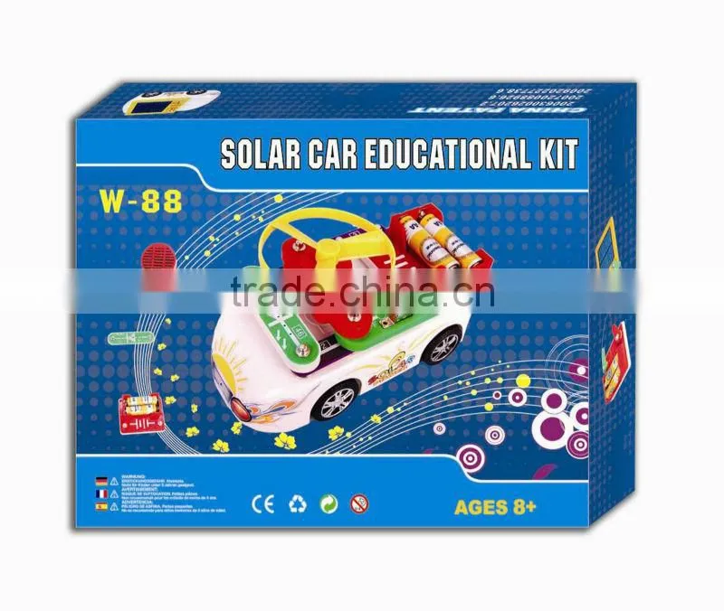 New design science educatinal solar car kits with en71