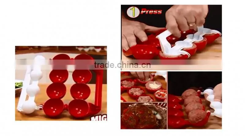 New Arrival Plastic Meatball Maker stuffed ball maker The kitchen helper Meatballs Producer