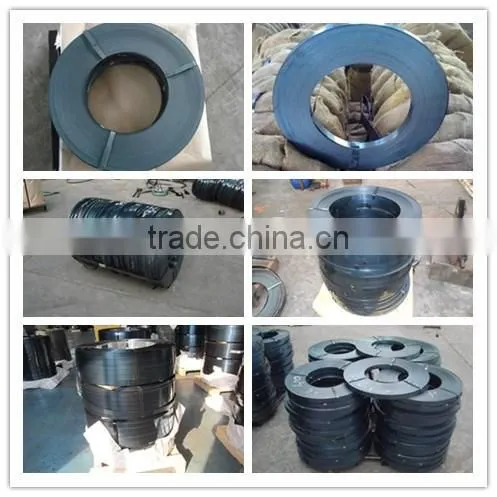factory direct sale blue oiled steel packing strips blue waxed steel packing strips