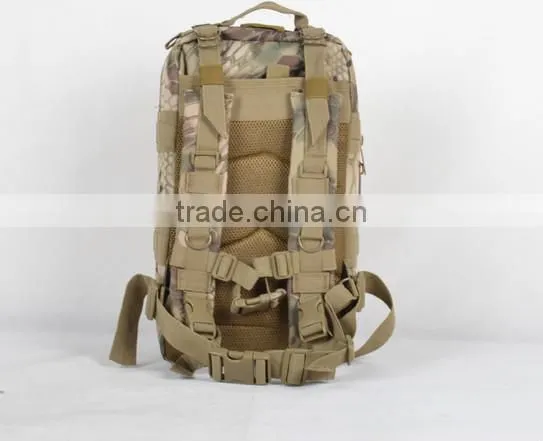 3P Outdoor Sport Military Combat Tactical Rucksack Backpack Knapsack Camping Hiking Trekking Assault Bag Pack