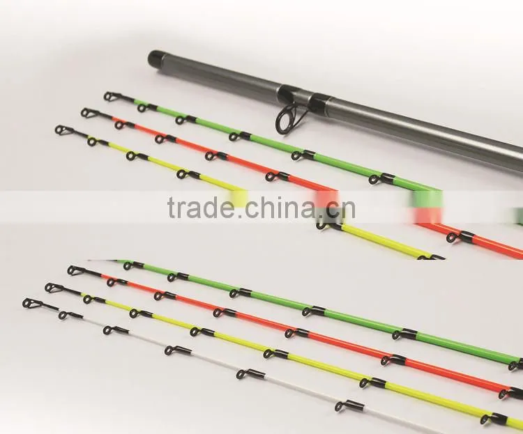 Carbon Fiber Lure Boat Spinning Fishing Rod with 3 Different Action Tips