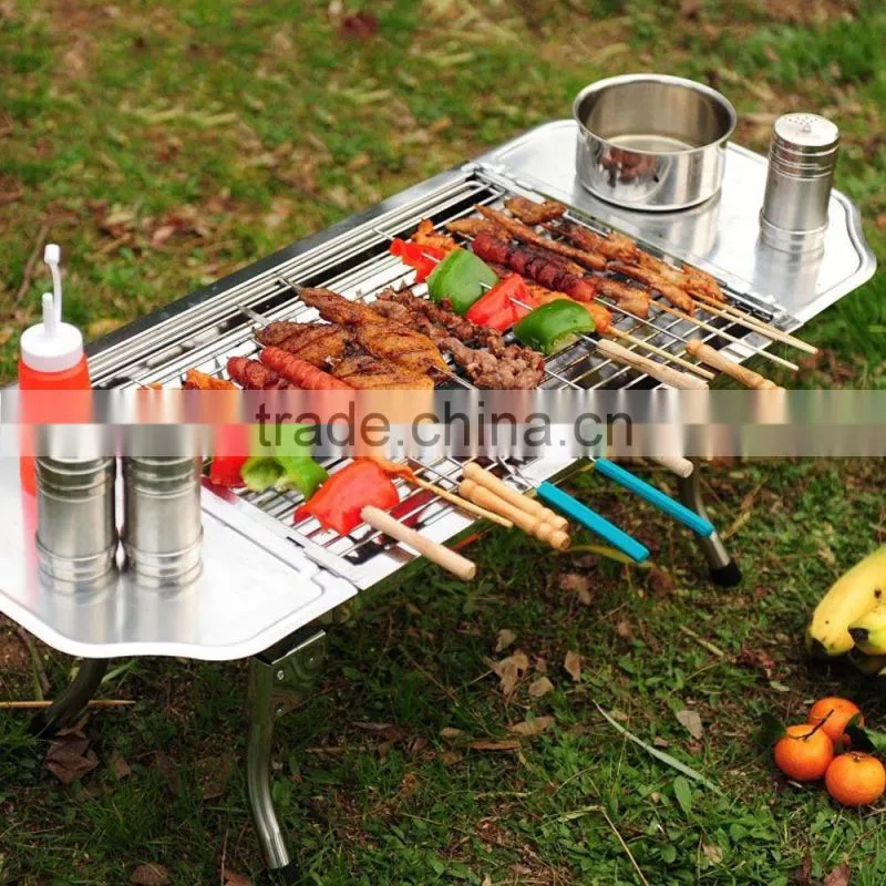 China wholesale portable charcoal grill for barbecue