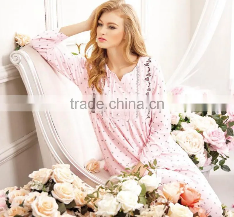 2016 popular wholesale sweet adult pajamas