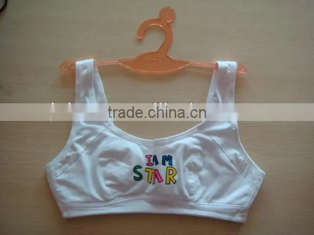 js-1506 Newest style simple cotton sexy girls knitting sport vest with printing (Accept OEM)