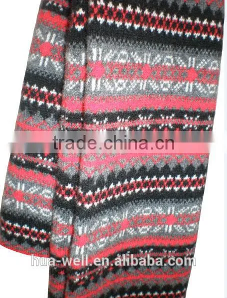 Thin cashmere scarf with pompom