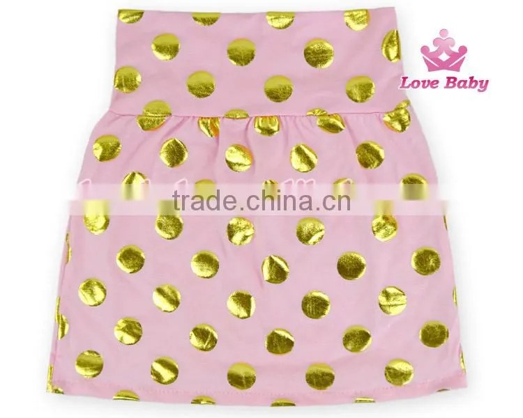 Wholesale latest sequin dot kids ruffles skirt colorful pettiskirts tutu for kids