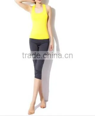 Red Women Aerobics Pant Yoga Clothing Body Building sport wear