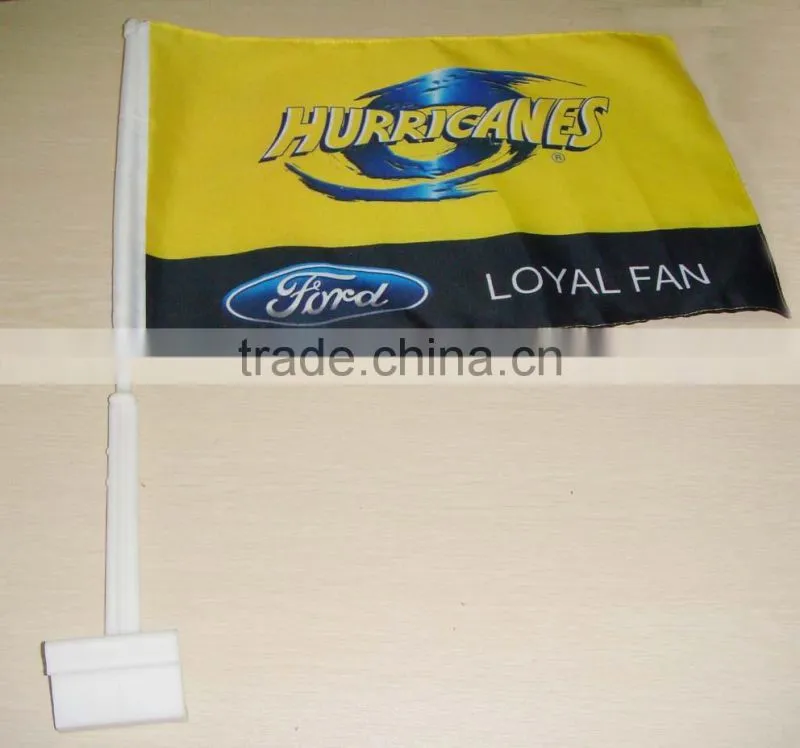 hanging car window flag