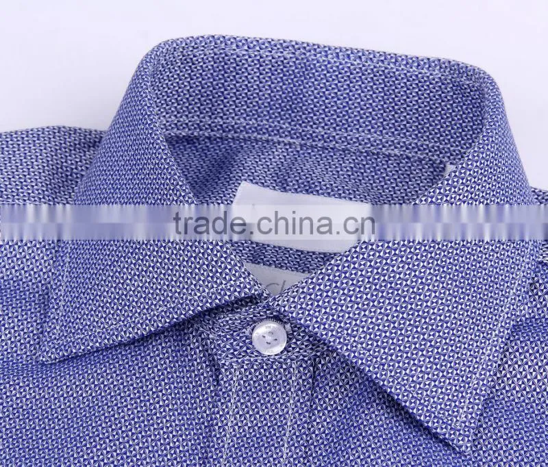 2017 lastest style men office long sleeves shirts solid color