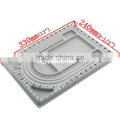 Rectangle Middle Size Beading Tray Bead Trays Stringing Jewelry Design Board