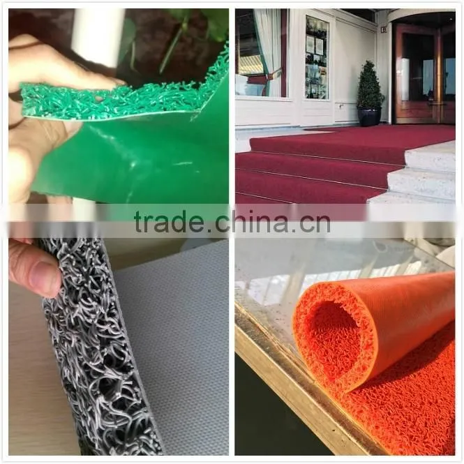 Anti slip/UV waterproof home/commercial used PVC coil outdoor carpet