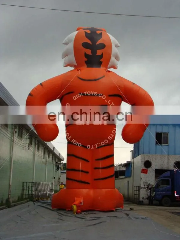 HD Printing Inflatable Tiger Advertising Giant Inflatable Cartoon