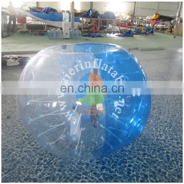 Funny inflatable human soccer bubble ball adults inflatable bumper zorb ball