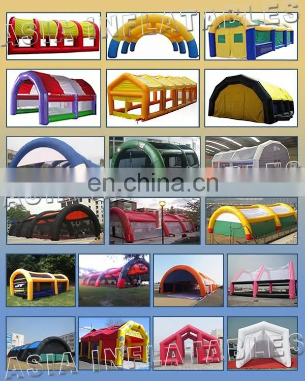 Custom Big Inflatable Paintball Tent / Outdoor Inflatable Paintball For Events