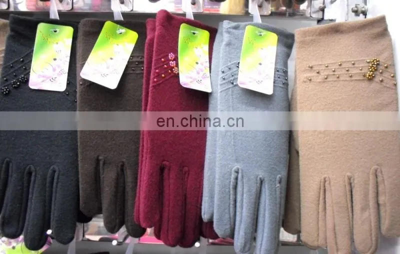 Best Prices different types acrylic knitted magic gloves with good offer