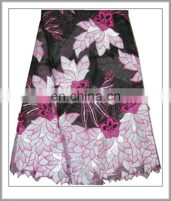 african french lace with sequins(FL101H)