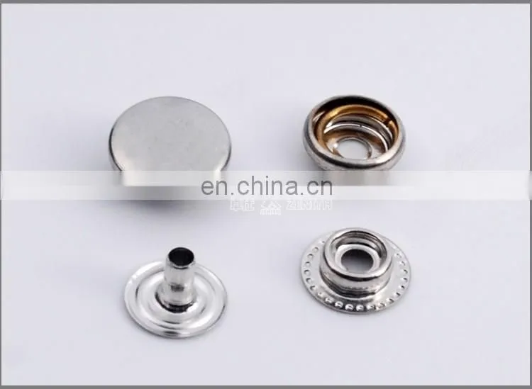 12.5mm Common Metal Brass Garment Press Ring Button BM10182