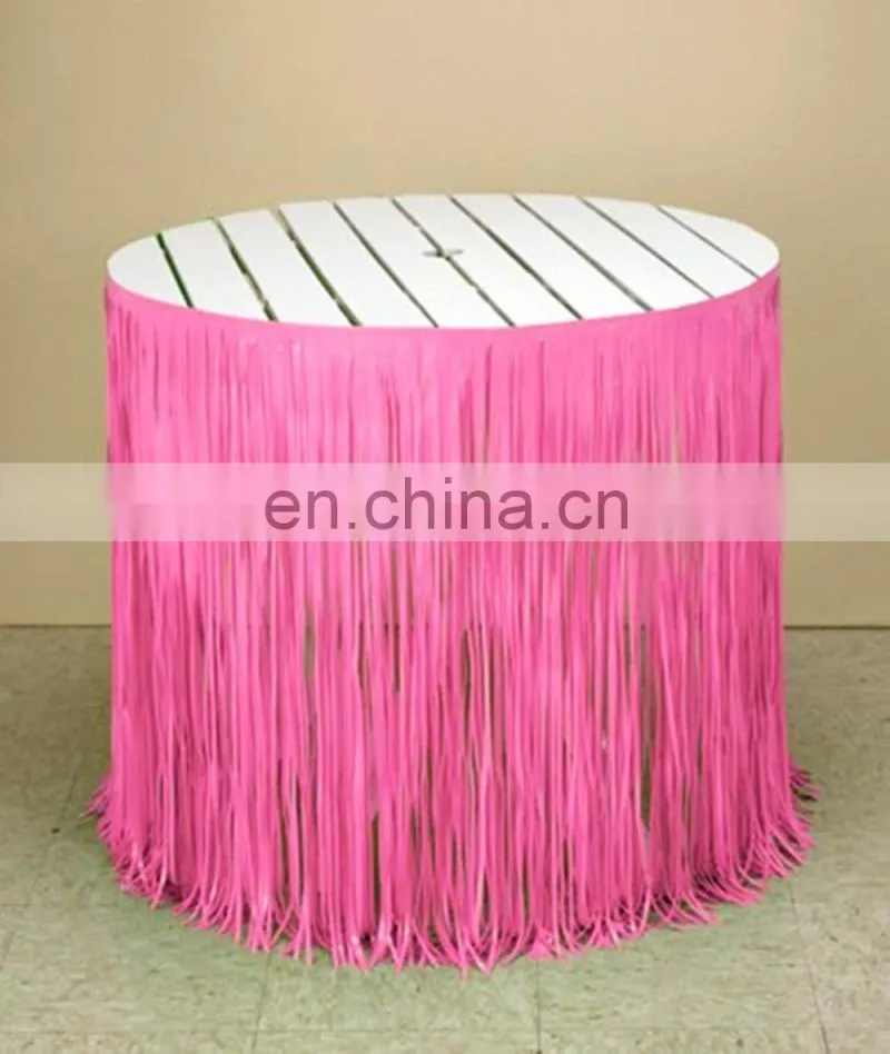 Metallic Shimmer Party, Float Decorations Table Skirt, Fringe, Curtains