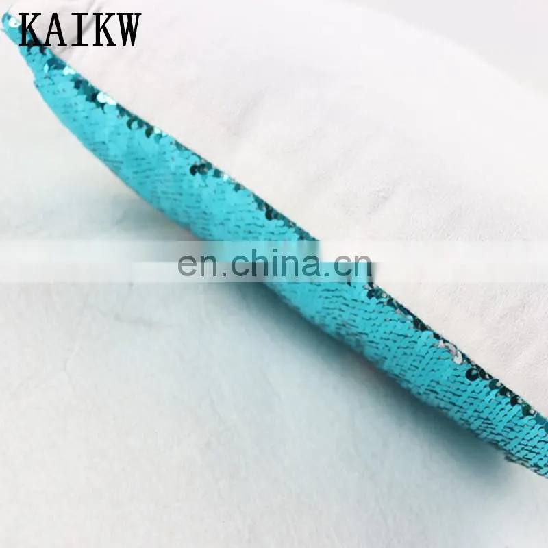 Custom new fashion headboard bed car sequin pillow plush cushion