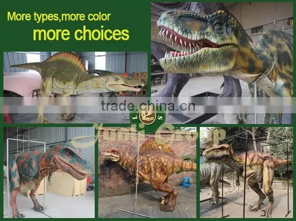 Lisaurus-C-High Quality Most Realistic Factory Price Fiberglass Silicon Dinosaur for Theme Park on Sale