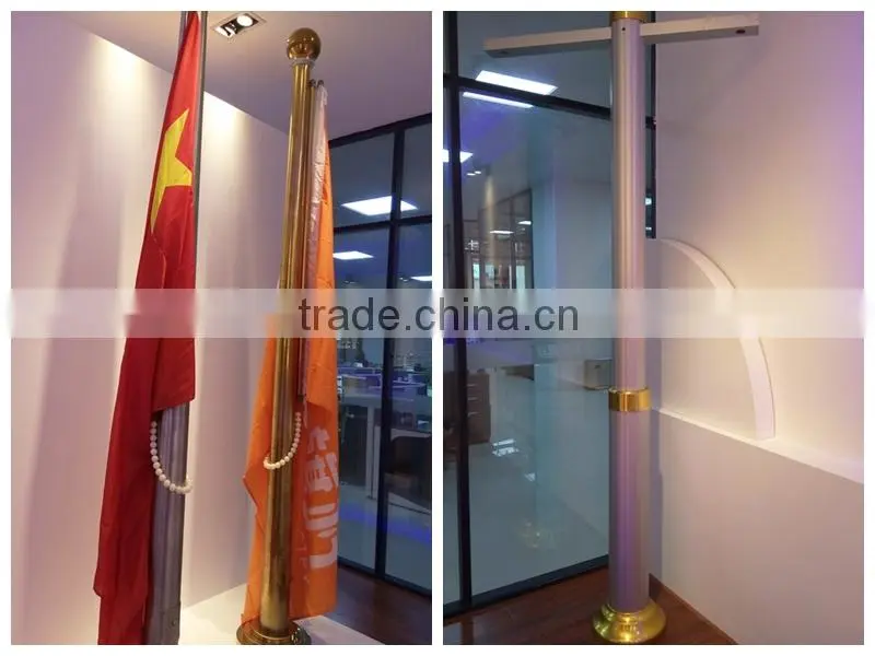 electric stainless steel national flagpole