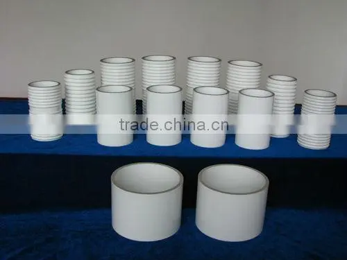 High Purity Alumina Electrical Vacuum Tube Insulator With Metallization Coating For Vacuum Mechanism Applications