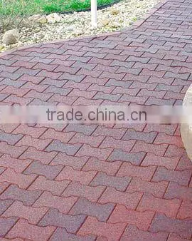 Recycle Rubber Driveway Bricks