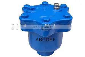 Double Orifice Air Valve With Isolation Gate Valve