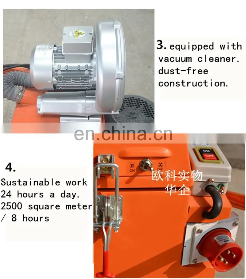 Used htc floor grinder marble floor polishing concrete grinder machines