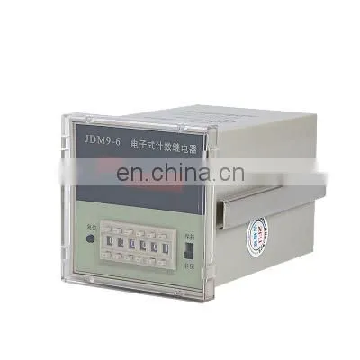 JDM9-6 counter power interruption memory preset counter Electronic counting relay, digital display counter