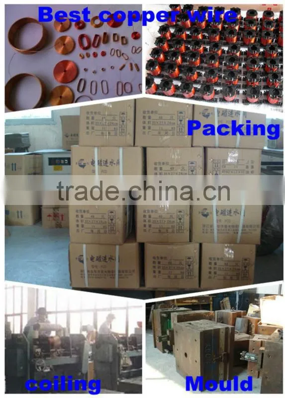 5/8 AC/DC 12v/24v/36v/110v/220v/240v ,vertical 2 channel Plastic solenoid inlet water valve male 1/2 3/4G