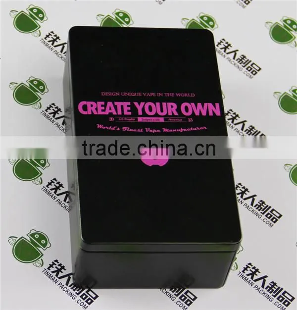 Decorated Metal Tin Cigarette Cases