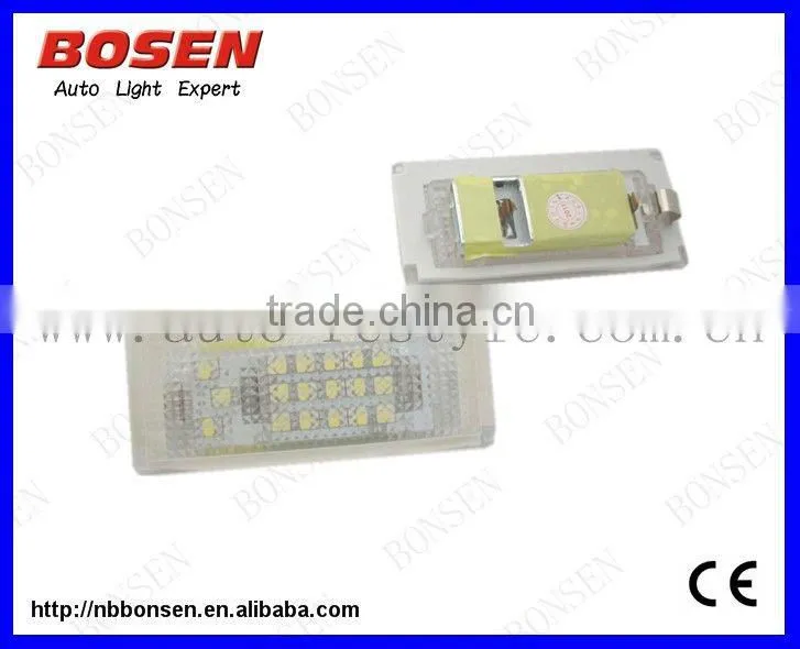 no flickering BMW MINI COOPER license plate LED lamp