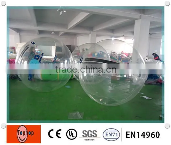 2016 Latest Hot Selling Inflatable Water Walking Ball With Germany Zipper for Summer