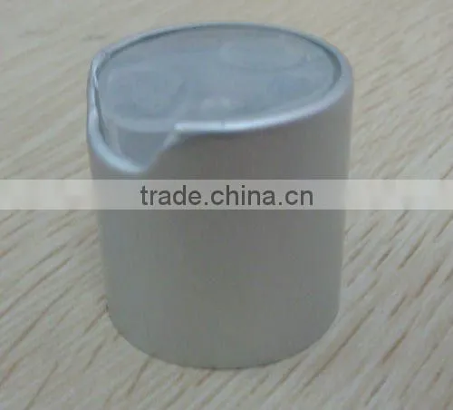 38mm FDA white round flip top cap with silicone valve and PP liner used for food/honey