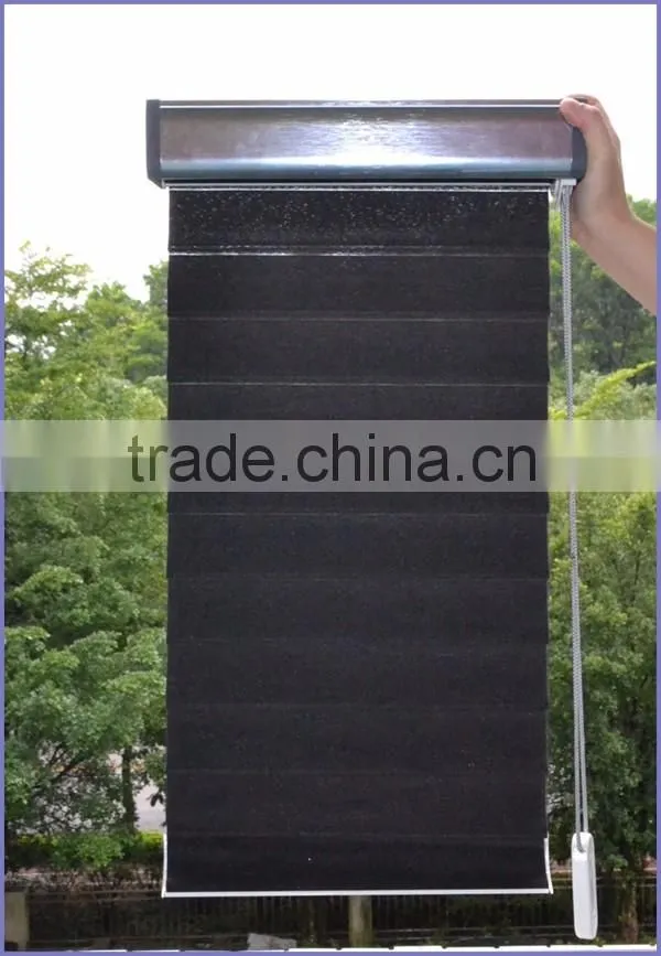 Curtain Times Home Decoration Double Layer Fabric Shangri-la Blinds for Windows