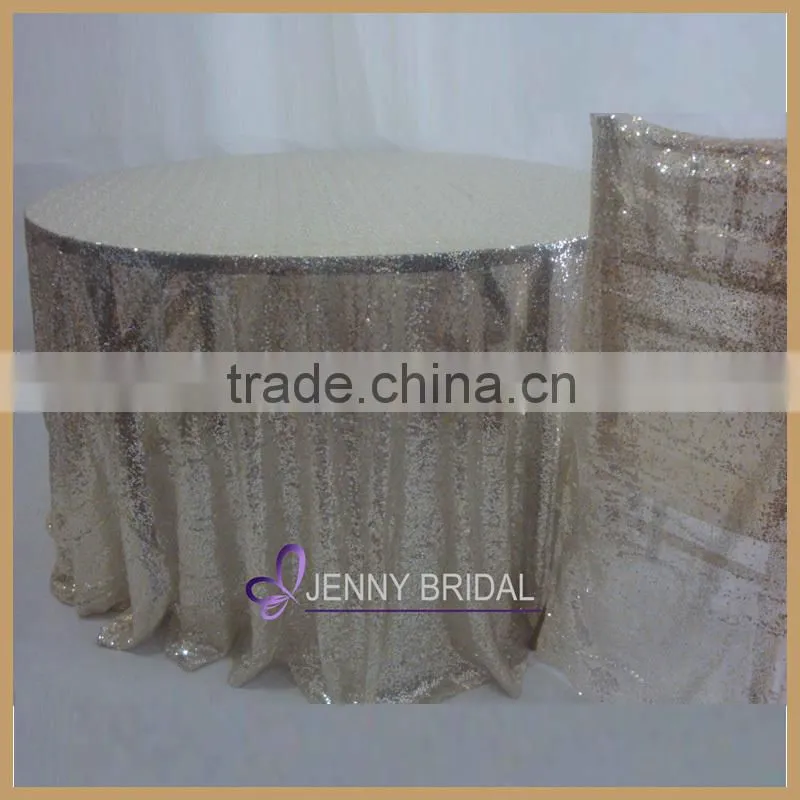SQN65#3 Alibaba hotsale silver sequin for party or wedding tablecloth