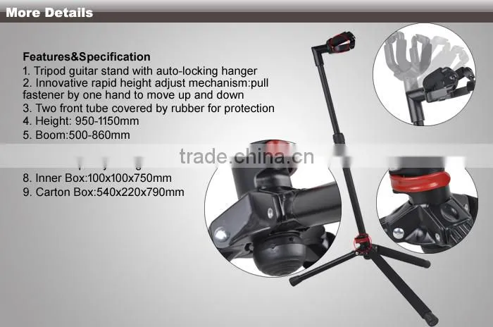 2015 New Folding Portable Home Guitar Stand GS500