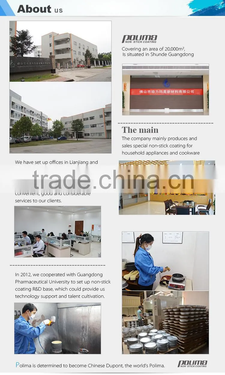 High-end multi-purpose non stick single layer ceramic super hydrophobic coating