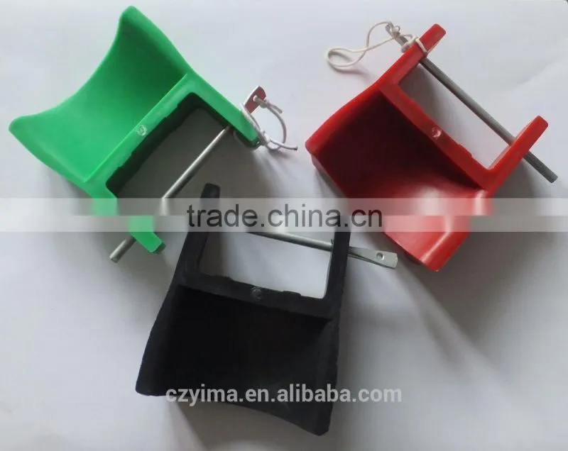 Plastic horse jump cup with pin/equestrian
