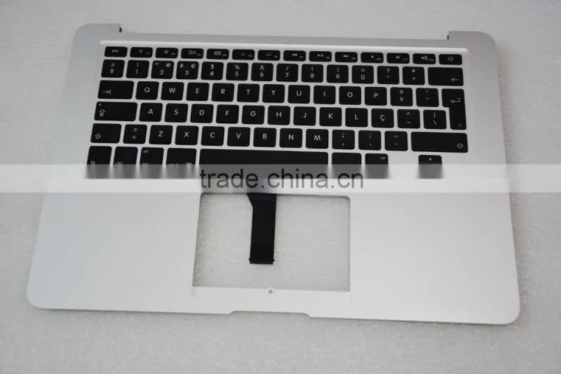 2014 Portuguese layout Top case with keyboard For Apple MacBook Air A1466
