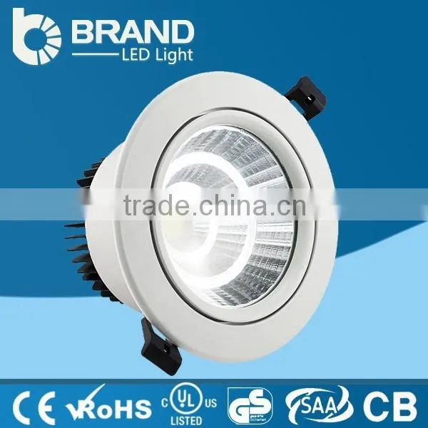 High Quality AC100-277V 0-10V Dimming CE RoHS Listed 8inch 10W Dimmable COB LED Downlight