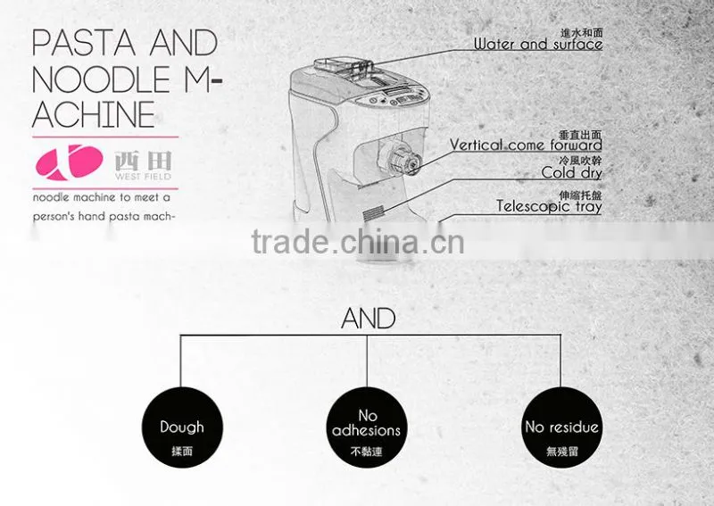 Automatic Pasta and noodle maker for home user