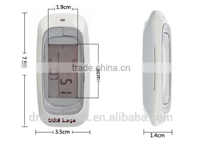 Hot Portable Sports Pedometer,Practical Counter Sensor,Plastic Cheap Pedometer