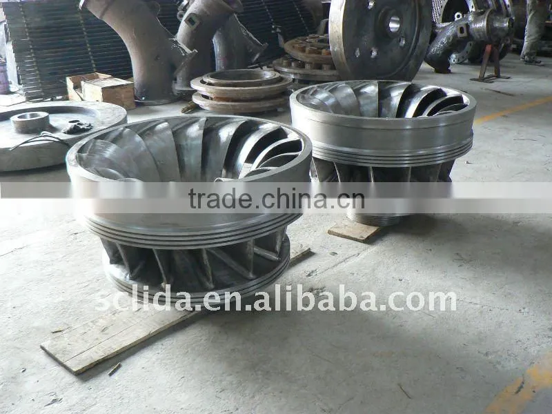 500kw francs water wheel turbine